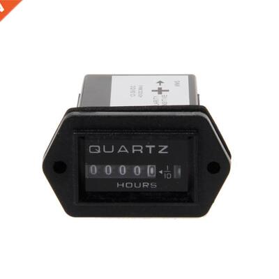 DC 12V-36V 0.3W Generator Sealed Hour Meter Counter 适用于 B