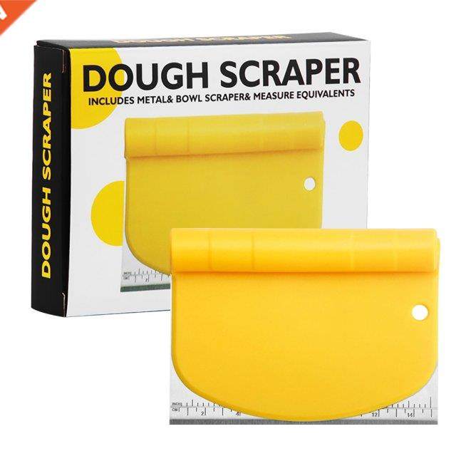 Dough Scraper Home Bakery Stainless Steel Dough Bread Noodle