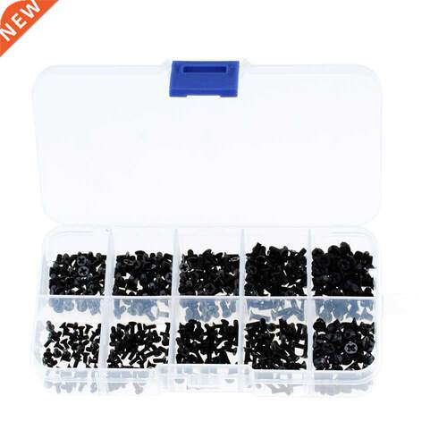 250PCS-500PCS/Box M2 M2.5 M3 KM Screw Flat Head Phillips Scr