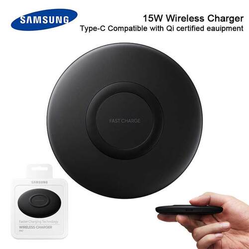 Original 15W Qi Fast Wireless Charger Stand Pad EP-P1100 fo