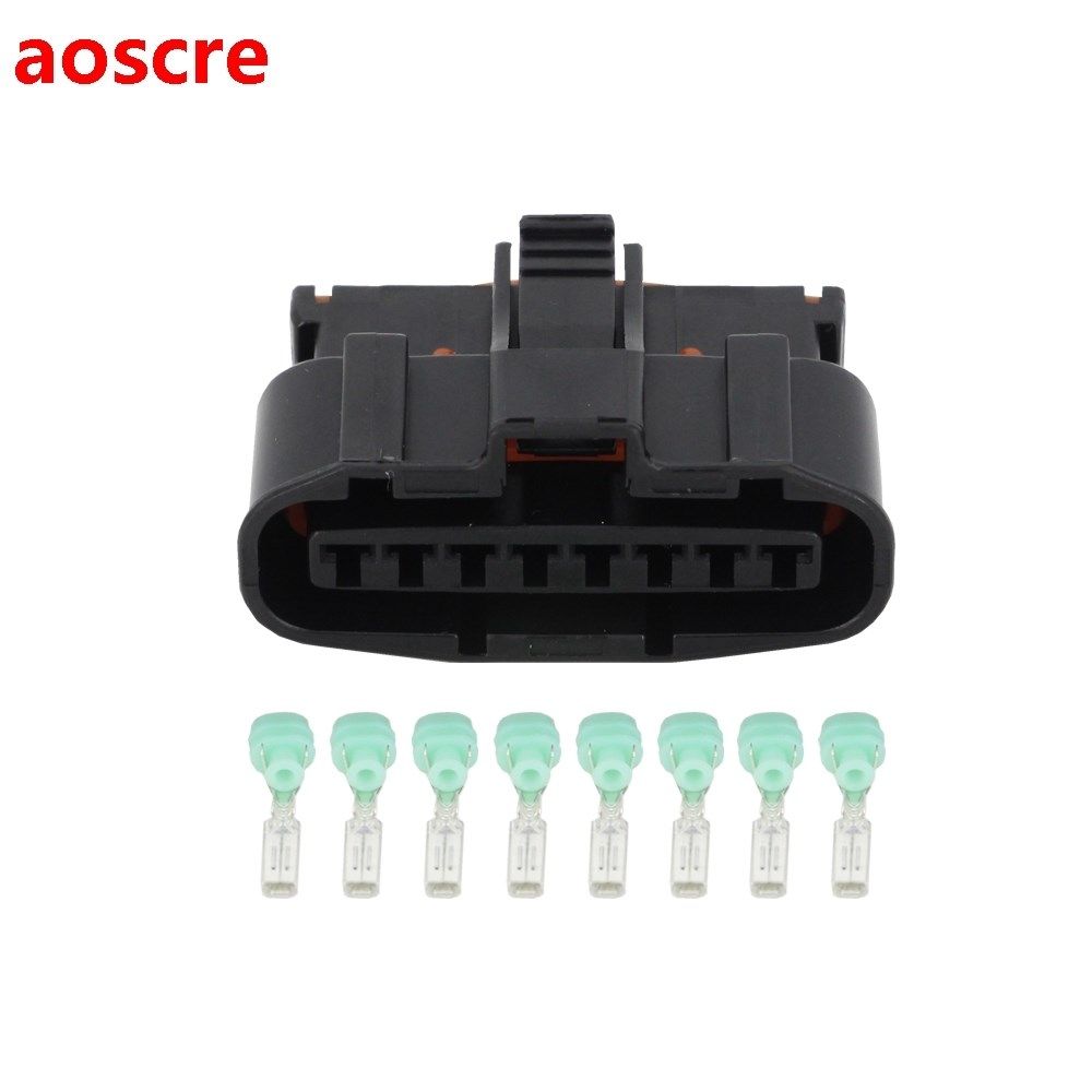 8 Pin Clamp Car Connector Automotive Plug with Terminal DJ70