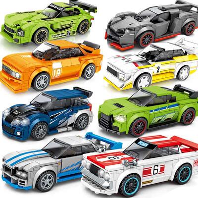 SEMO City Racing Speed Chpions Sports Cars Model uilding