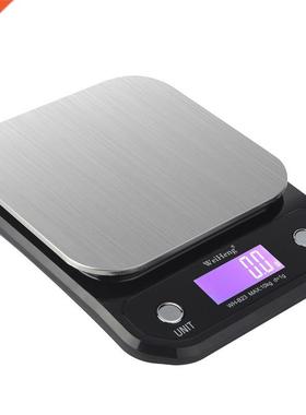 Portble Digitl Scle LED Electronic Scles Postl Food Bl