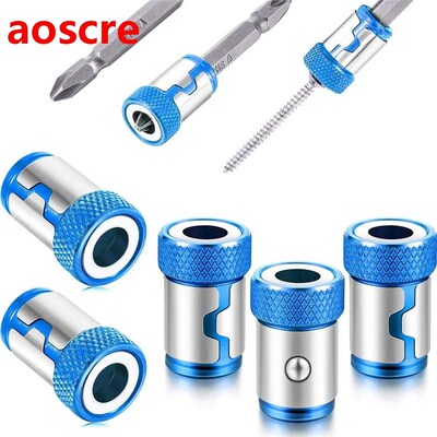 5PCS Universal Magnetic Ring Alloy Magnetic Ring Screwdriver