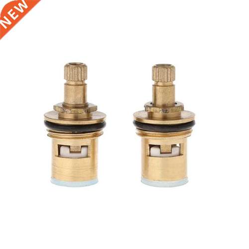 2pcs Standard 1/2 Ceramc Faucet Cartrdge Water Mxer Tap