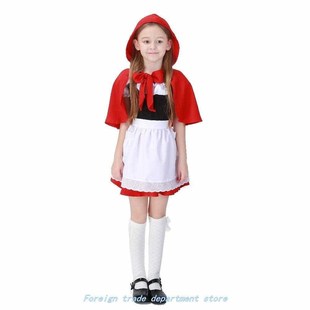 Children Halloween Costume Hoodie Robe Cloak For Kid Girls L
