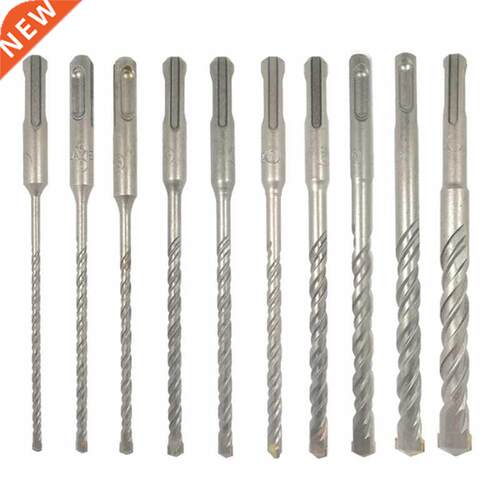 10Pcs Electric Hammer Sds Plus Drill Bit Set 160Mm 适用于 Co