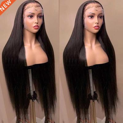 13x6 Straight HD Lace Frontal Human Hair Wigs Brazilian Tran
