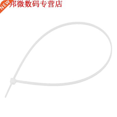 500pcs Kabel retainer clamp nylon 14 cm, wit