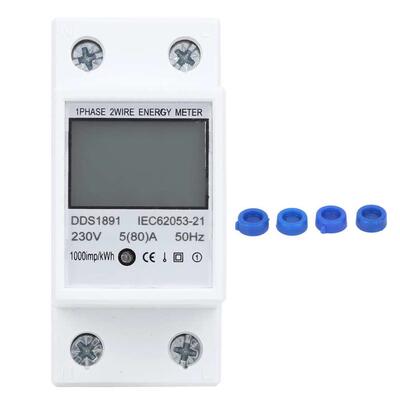 Rail Energy Meter High Accuracy Large Screen Multifunction N