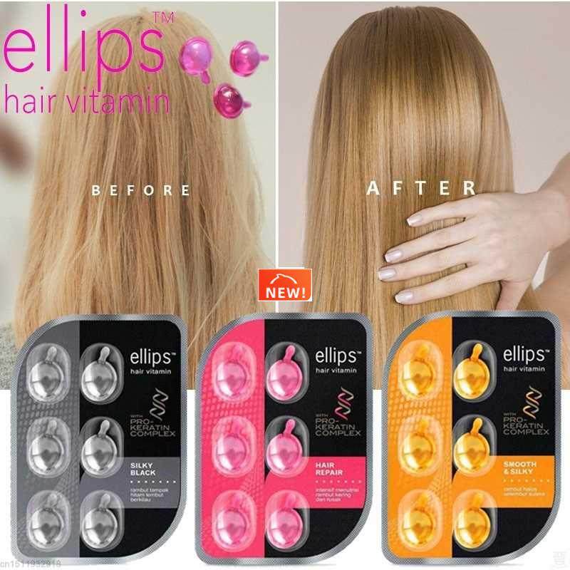 Ellips Hair Vitamin Pro Keratin Complex Oil Smooth Silky Hai