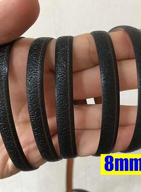 82 Types 10 Meters PE Flat Round Synthetic Rattan Material D