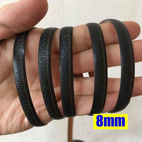 82 Types 10 Meters PE Flat Round Synthetic Rattan Material D