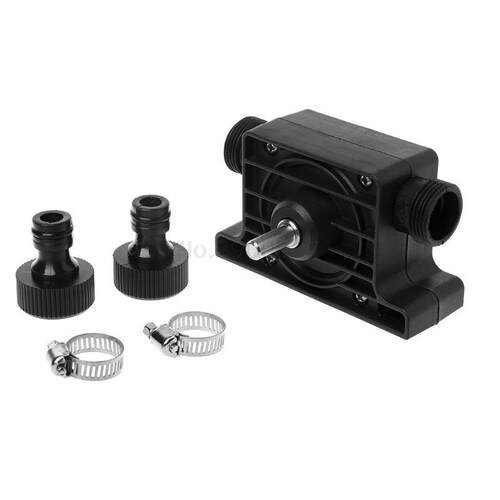 Electric Drill Pump Self-Priming Transfer Oil Fluid Water An