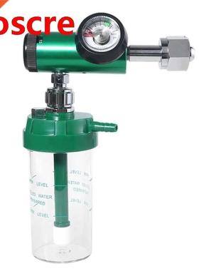Oxygen Regulator Gas Pressure Gauge Flowmeter with Dry Humid