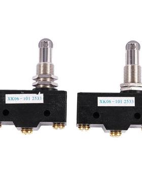 2 Pcs Z-15GQ22-B  Screw Terminals Panel Mount Roller Plunge