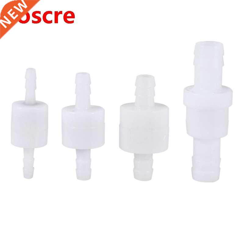 4mm/6mm/8mm/12mmWhite Plastic Air One Way Inline Check Valve