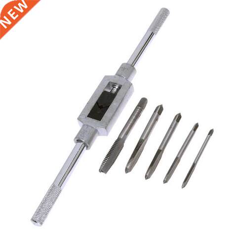 M-M12 Ratchet Tap Wrench Machinist Tool + 5pcs Screw Thread