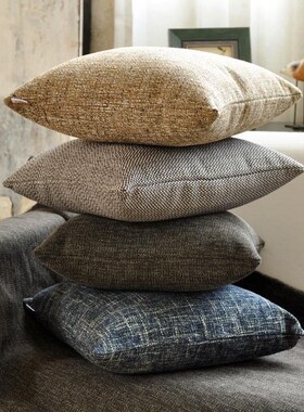 thickening fabric linen big pillow cushion cover sofa抱枕套