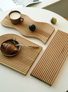 Water Ripple Bread Dessert Tray Cutting Chopping Board