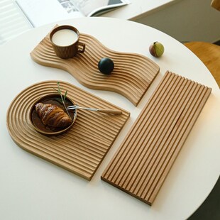 Water Ripple Bread Dessert Tray Cutting Chopping Board