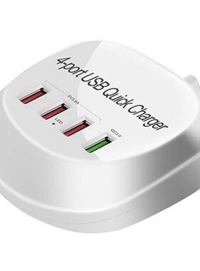 USB Charger Hub With Quick Charge 4 USB Port Portable Fast P