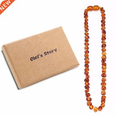 Baltic Amber Teething Necklace/Bracelet for Baby Size 14 5