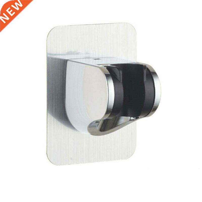 1pc Shower Head Holder No Drilling Bathroom Wall Mount Adjus