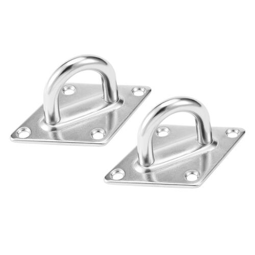 304 Pad Eye, 12mm Ring Sail Shade Plate Marine Boat Rigging,