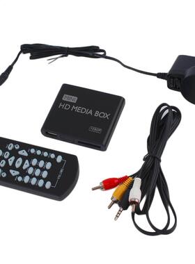 Mini 1080p HD Media Player Box MPEG/MKV/H.264 HDMI AV USB +