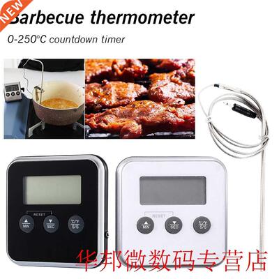 BBQ Thermometer Oven Thermometers Digital LCD Wireless Food