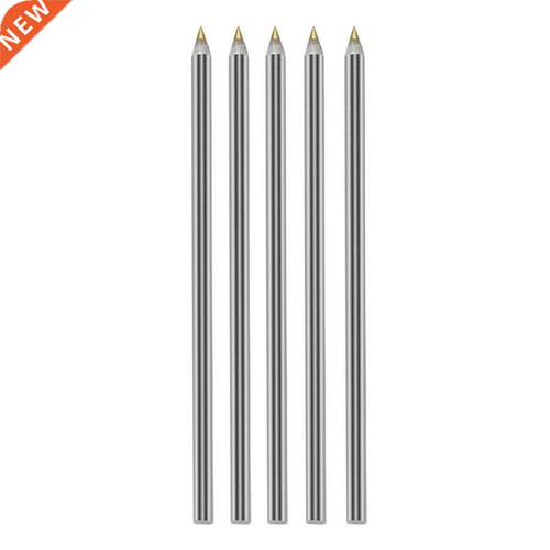 5Pcs Tungsten Carbide Tip Scriber Marker Pen Diamond Glass T