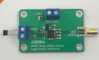 AD804 logarithmic amplifier