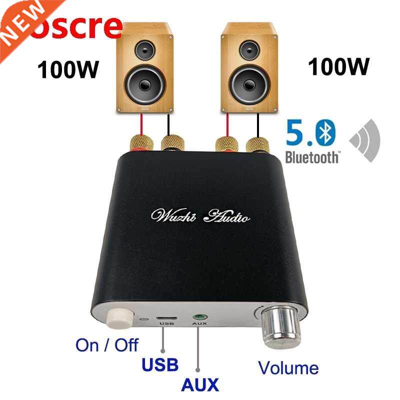 2*100W Bluetooth 5.0 TPA3116D2 Digital Power Audio Amplifier