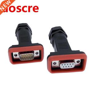 DB9 connector cable waterproof shell IP67 malefemale D-SUB