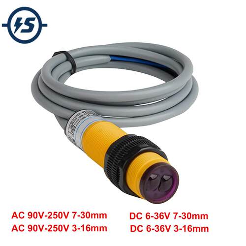 Infrared Diffuse Reflection Photoelectric Switch  Wires Pro