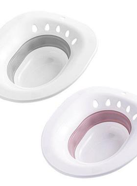 Portable Sitz Bath Foldable Postpartum Care Basin With Anti-