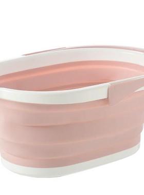 Foldable Mop Buckets Collapsible Portable Wash Basin Dishpan