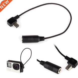 Digital Camera Mini USB To 3.5mm Microphone For Pc Adapter T