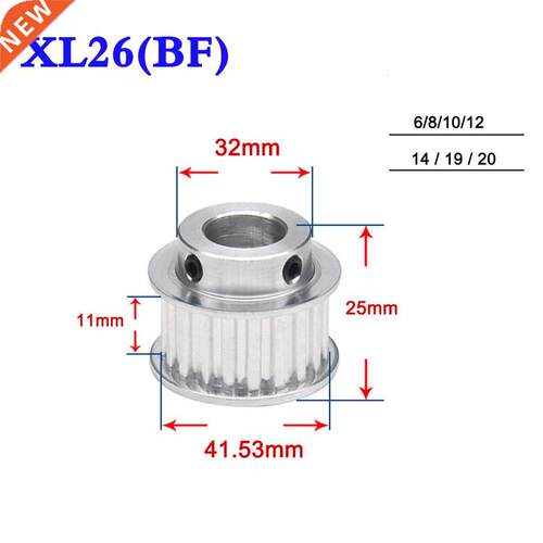 1PCS XL 26 Tooth Convex Synchronous Wheel Width 11mm Timing