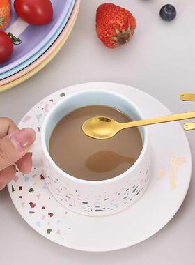 1pc Stainless Kitchen Cartoon Cat Hanging Cup Coffee Spoon