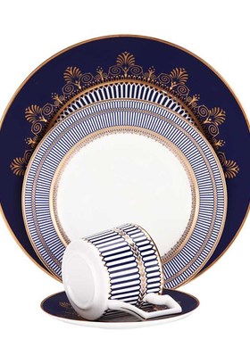 Luxury Tableware Set Gold Knife Fork Spoon Dinnerware Set