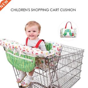 Foldable Portable Baby Printing Shopping Cart Seat Cover Cus