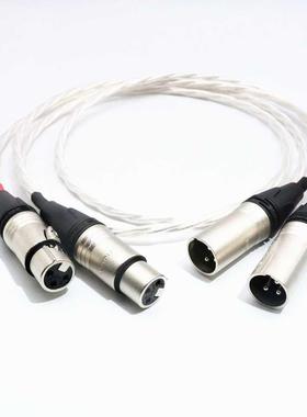 Preffair High Purity 6N OCC Copper Silver PlatedWire ,balan