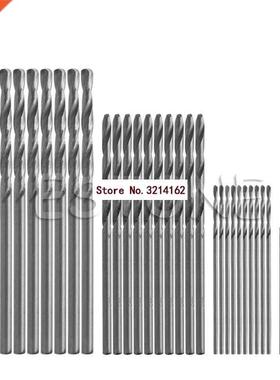 40Pcs Mini Drill HSS Bit 0.5mm-2.0mm Straight Shank PCB Twis