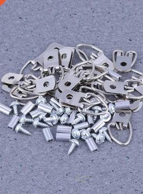 1 Set Of Wire Picture Wire Rope Picture Hanger Hanging Hook