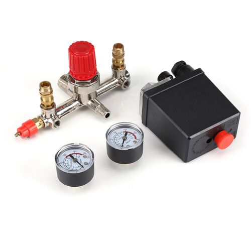 AC 230V 2 Phase 1 Port Pressure Control Switch Valve Air Com