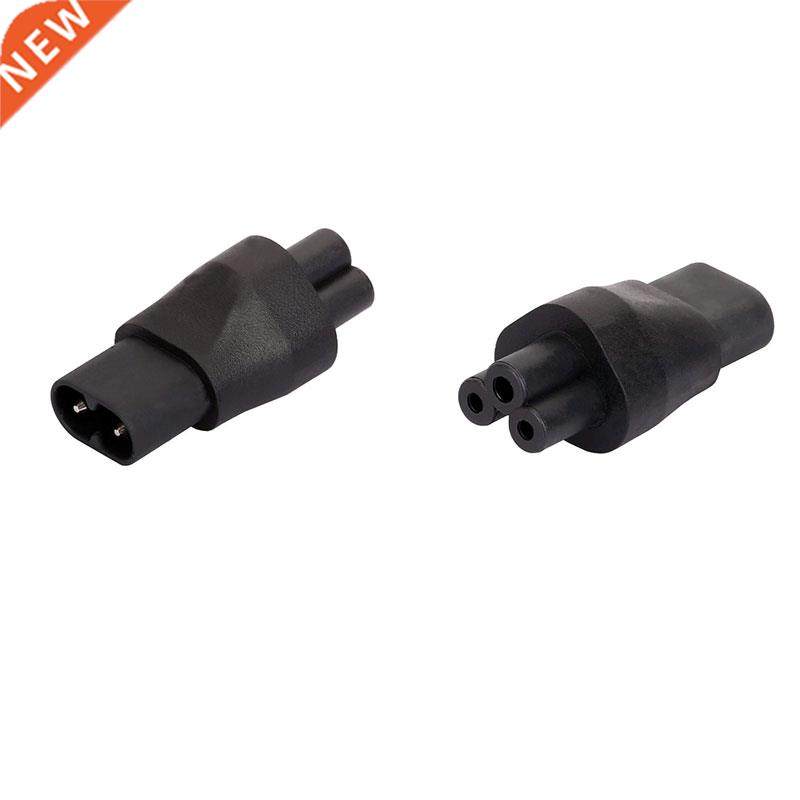 1pc Power Plug Adapter IEC Pin Female to 2Pin Male IEC 20