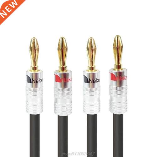 3M Hf Speaker Cable Wre wth Banana Plug for Home Theate