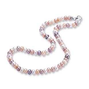 Natural Freshwater Long Pearl Necklace For Women Neck Chain